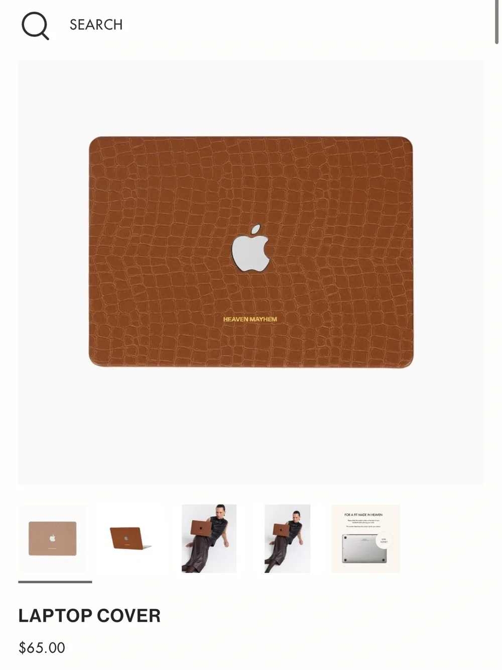 Heaven Mayhem-laptop case- Apple Pro 14- Color- Maple